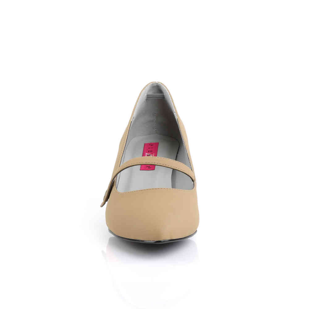 Pleaser Pink Label - KITTEN-03 Pumps - Pole dance schuhe - Beige/Creme